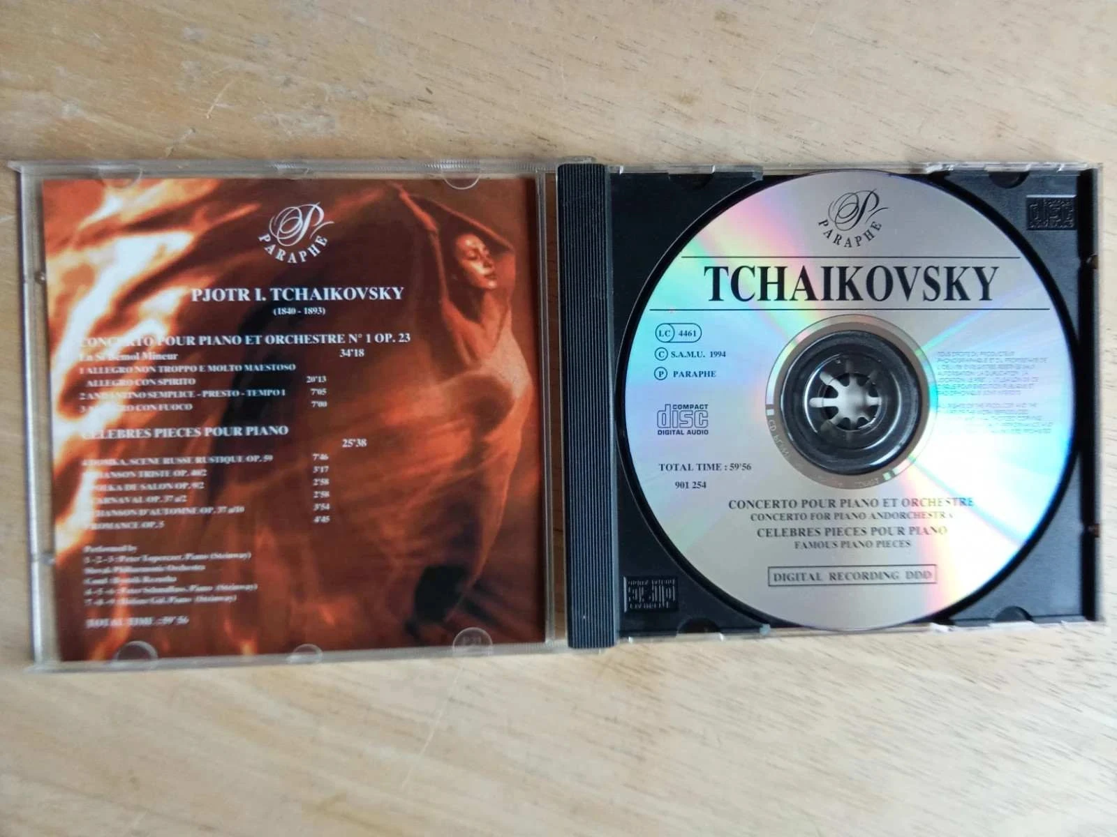 Tsjaikovski, Pianoconcert en orkest, beroemde stukken voor piano – photo 2